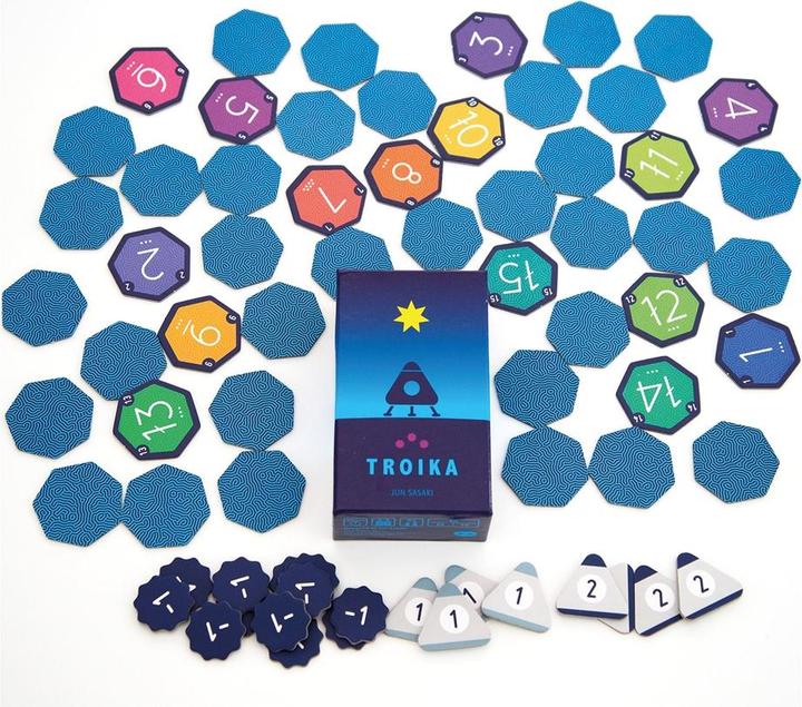 Actual product image Oink Games Troika, d (German, French, Italian, English)
