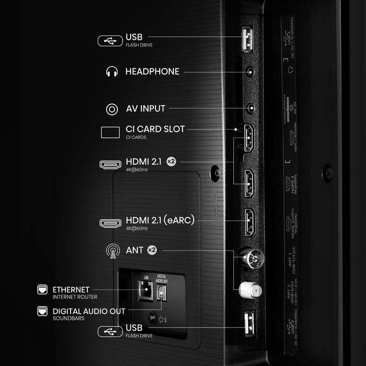 Immagine prodotto Hisense TV 50A6N (50", LED, 4K)