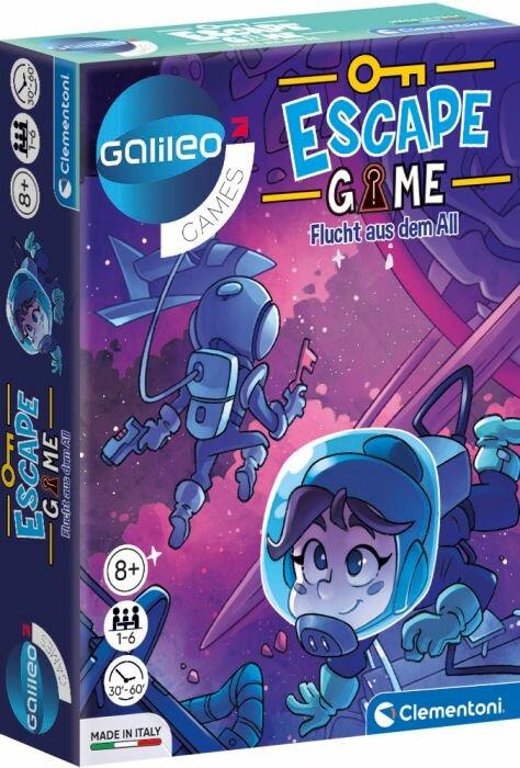 Produktbild Clementoni Galileo Escape Game Flucht aus dem All (Deutsch)