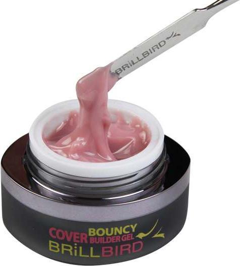Immagine prodotto BrillBird Gel costruttore Bouncy Cover Light 50ml (Smalto per unghie effetto gel)