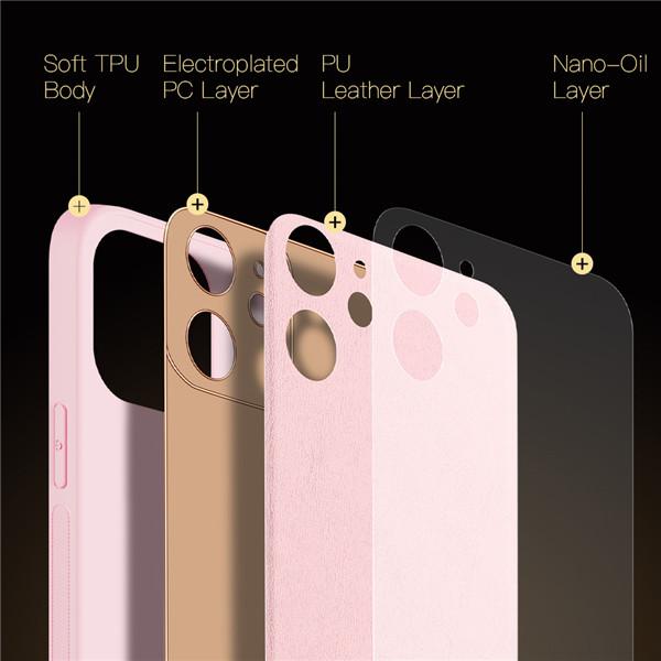 Produktbild iPhone 12 - DUCIS Yolo Case in Rosa (Apple iPhone 12)