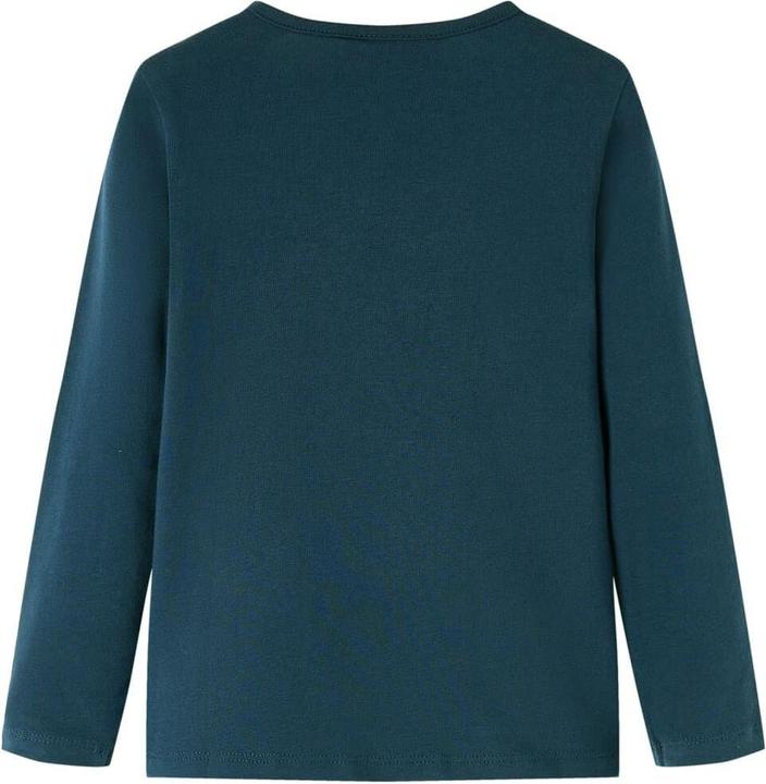 Produktbild VidaXL Kinder-Langarmshirt Dunkelgrün 92,Material: 95 % Baumwolle (92)