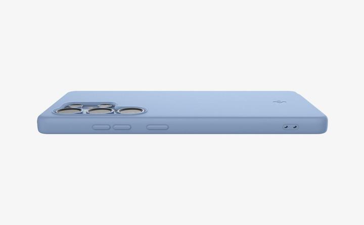 Produktbild Spigen Silicone Fit Mag Hülle für Samsung Galaxy S25 Ultra – blau (Samsung Galaxy S25 Ultra)
