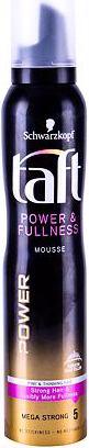 Actual product image Schwarzkopf Taft Power & Fullness (200 ml, Foaming agent)