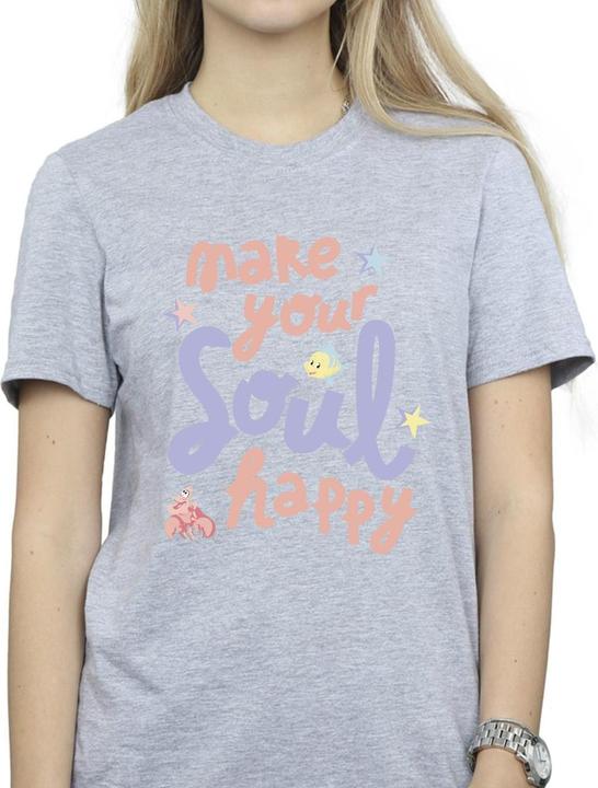 Immagine prodotto Disney The Little Mermaid Happy Maglietta Ampia Donna (S)