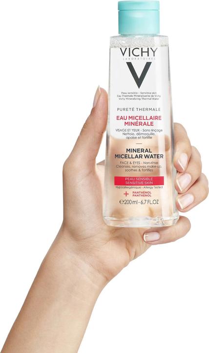 Actual product image Vichy Pureté Thermale Minéral Micellar Fluid (Micelle water, 200 ml)