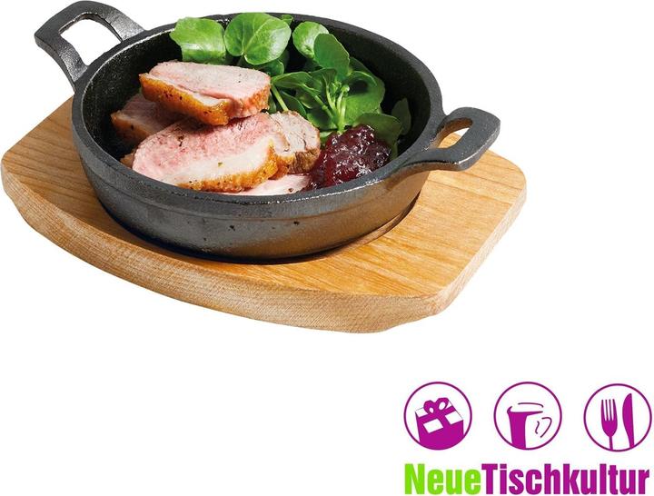 Produktbild neuetischkultur Mini Gratin-Pfanne Gusseisen