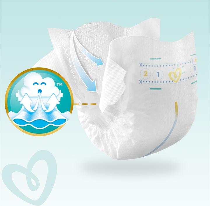 Actual product image Pampers Premium Protection (Size 2, Pack, 54 Piece)