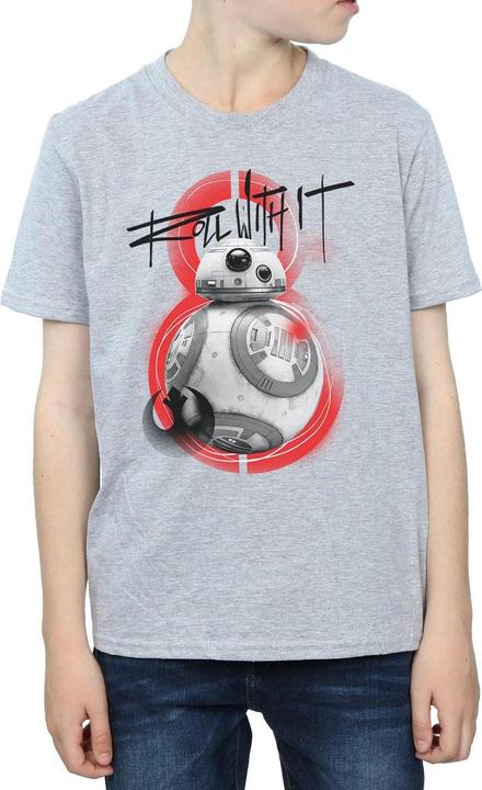 Produktbild Star Wars The Last Jedi BB8 Roll With It TShirt Jungen (140, 146)