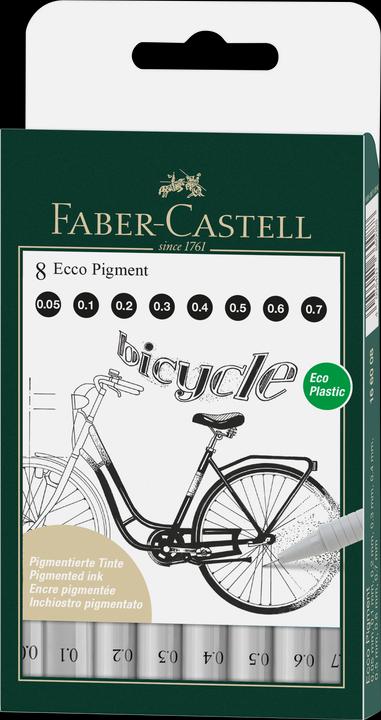 Immagine prodotto Faber-Castell Penna a inchiostro (Nero, 8 x)