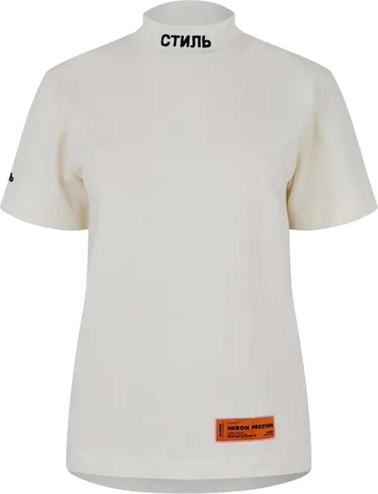 Heron Preston Womens/Ladies CTNMB Turtle Neck T-Shirt (36 D)
