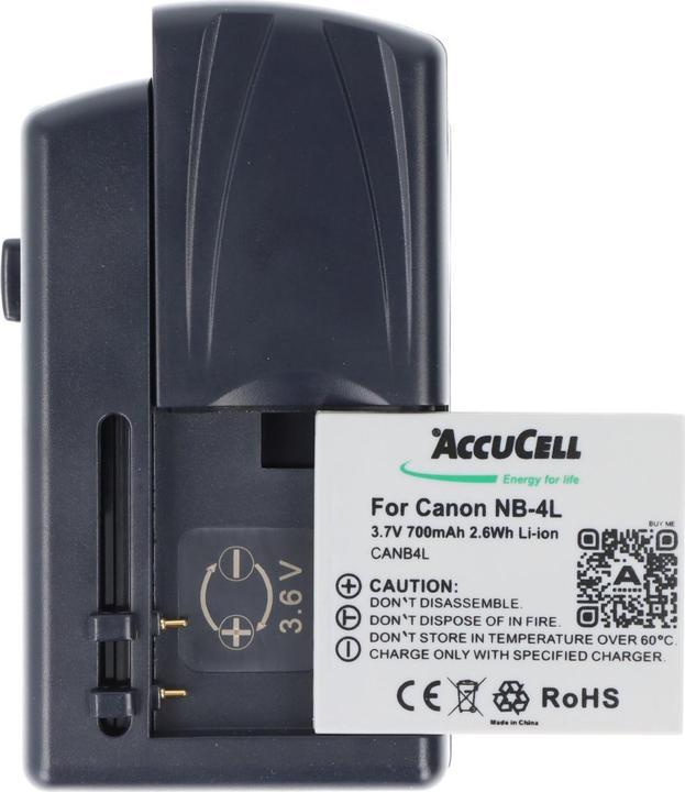 Immagine prodotto AccuCell Universal Ladegerät für viele Handy Akku (Batteria + Caricabatterie)