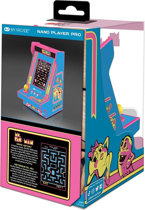 Image du produit MyArcade My Arcade DGUNL-7023 MS. PAC-MAN Nano Player Pro Portable Retro Arcade