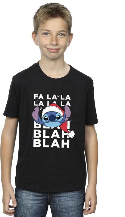 Image du produit Disney - T-shirt LILO AND STITCH CHRISTMAS BLAH BLAH BLAH - Garçon (152, 158)