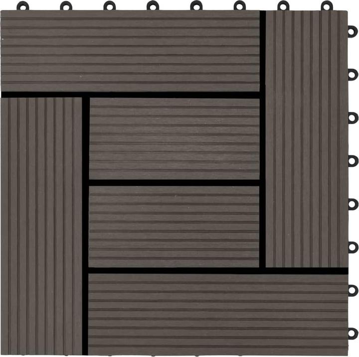 Actual product image VidaXL Parveen (11 x, 30 x 30 cm)