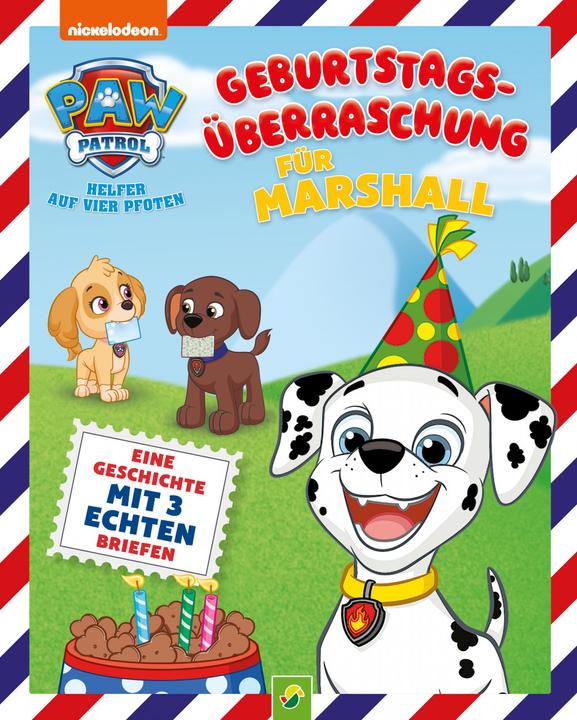 Image du produit PAW Patrol Briefe-Geschichtenbuch: Geburtstagsüberraschung für Marshall (Allemand, Oliver Bieber, 2022)
