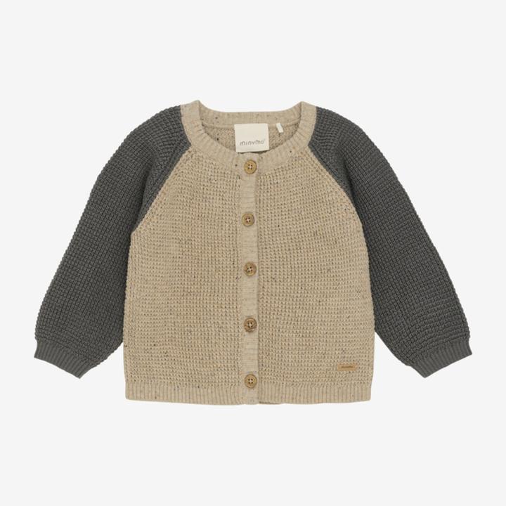 Minymo Strickjacke aus Bio-Baumwolle GOTS-zertifiziert