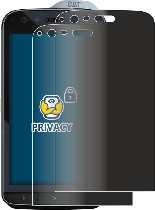 Image du produit BROTECT Film anti-regards Anti-Spy Privacy Film de protection contre la lumière bleue (2 pièce(s), CAT S61)