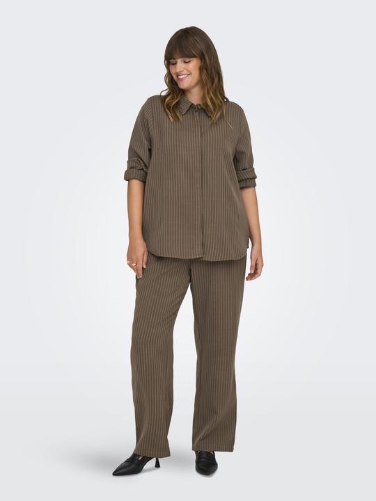 Image du produit Only Coupe décontractée col mandarin manches avec bouton chemise (44)