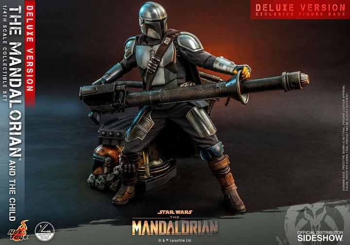 Immagine prodotto Hot Toys Star Wars - Il Mandaloriano "Il Mandaloriano e il Bambino" Deluxe 1/4 Action Figures