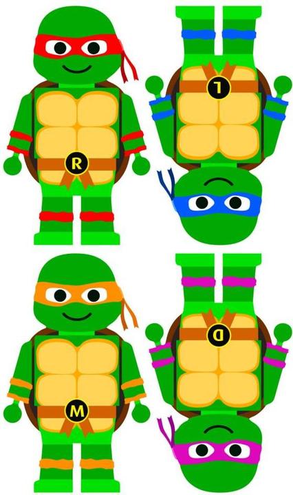 Produktbild Trenddeko Teenage Mutant Ninja Turtles Spielzeug (60 x 101 cm)