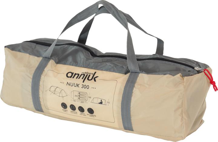 Actual product image Annjuk Nuuk 300 (Tunnel tent, 3.25 kg, 3 persons)