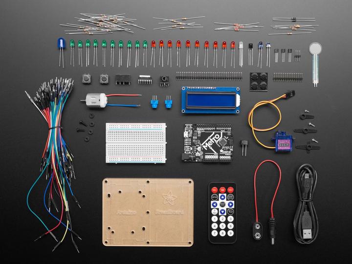 Image du produit Adafruit ARDX v1.3 Kit d'expérimentation pour Arduino Uno R3