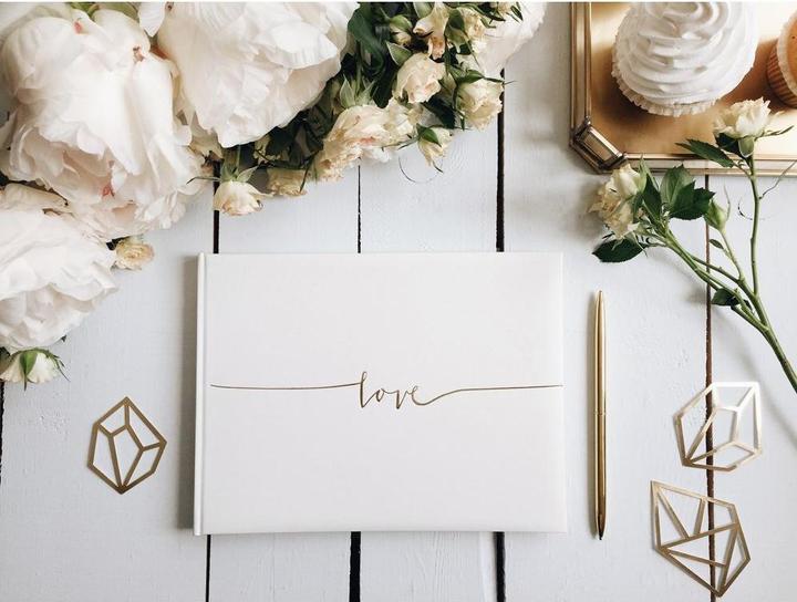 Actual product image Partydeco Guestbook Love (24 x 18.5 cm)