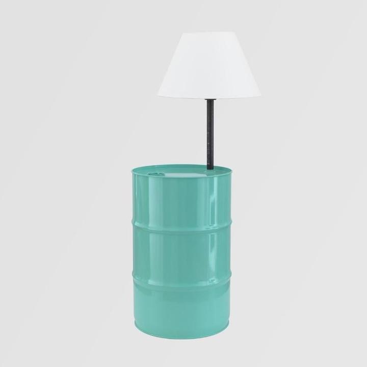 Produktbild Gie El LGH0152 - Stehleuchte BARREL türkis (E27)