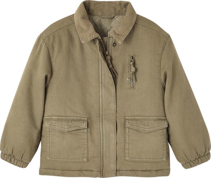 Vertbaudet Gesteppte Mädchen Jacke mit Stickerei hinten