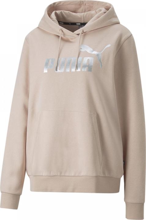 Actual product image Puma ESS+ Metallic Logo Hoodie (XS)