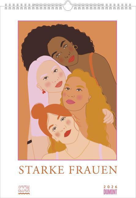 Actual product image Starke Frauen 2026 - Wandkalender - Hochformat A3 29,7 x 42 cm (A3, German)