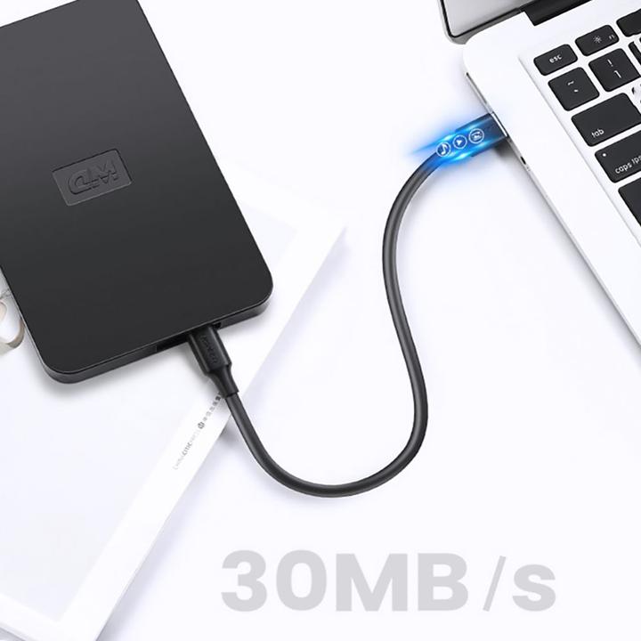 Actual product image Ugreen USB A – Mini USB (0.25 m, USB 2.0)