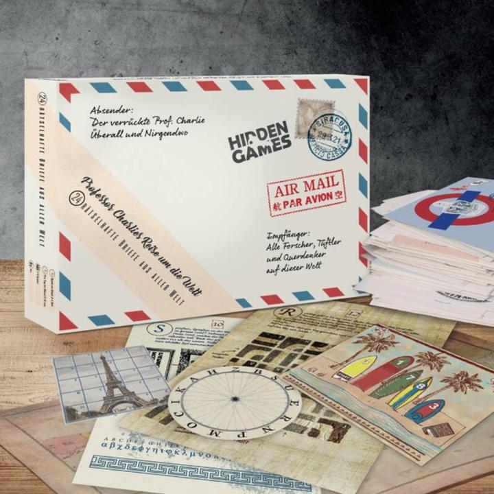 Actual product image Hidden Games Professor Charlie's Journey Around the World (German)