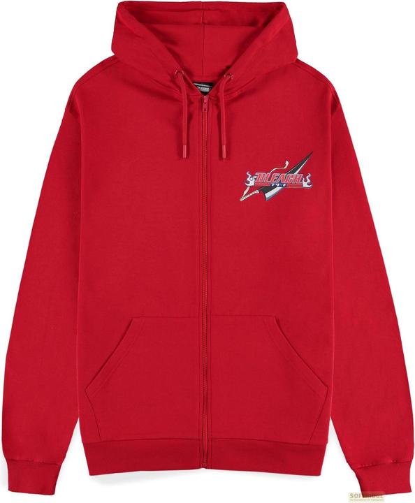 Image du produit Difuzed Bleach Veste à capuche avec fermeture éclair Rouge Taille XL (XL)