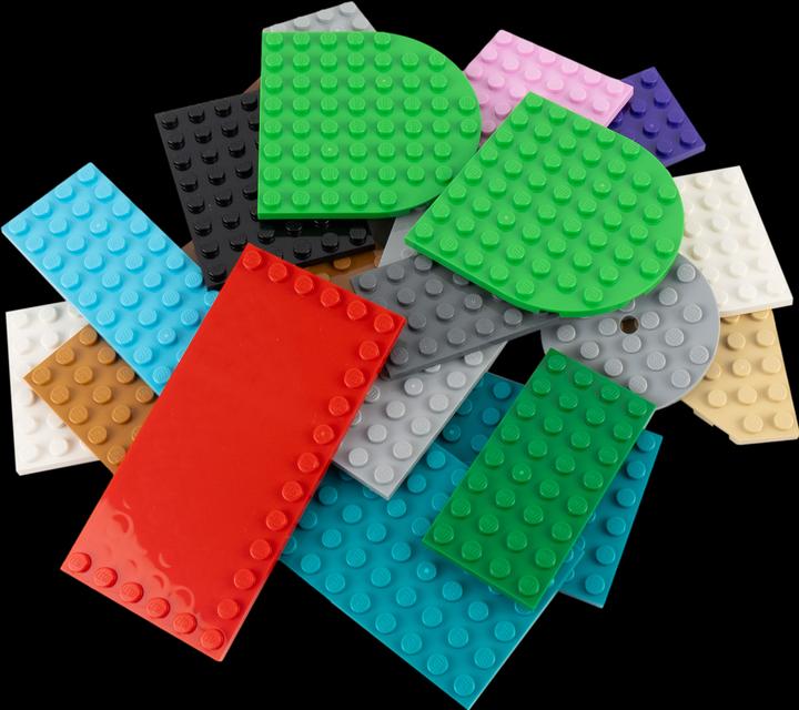 Produktbild LEGO Platten Bauplatten gemischt - NEU! Menge 50x (LEGO Classic)