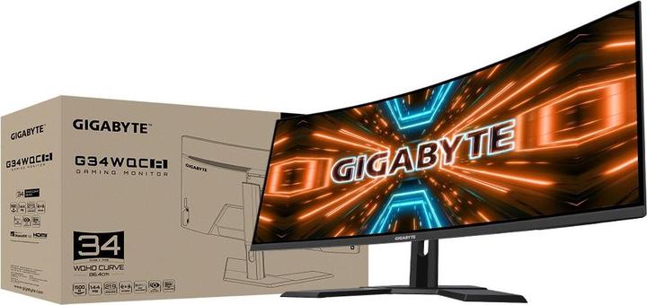Produktbild Gigabyte G34WQC A (3440 x 1440 Pixel, 34")