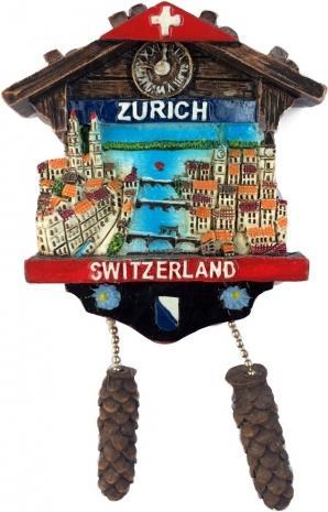 Produktbild Sellmer Magnet Zürich Kuckucksuhr