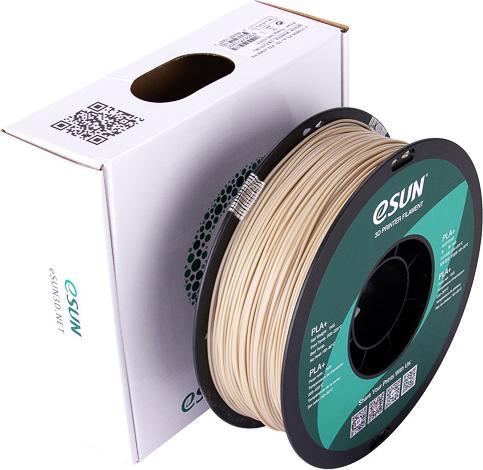 Actual product image eSUN PLA+ Bone White Filament 1.75mm 1Kg (PLA+, 1.75 mm, 1000 g, White)