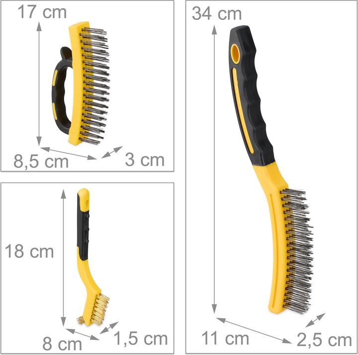 Produktbild Relaxdays 5-tlg. Drahtbüsten-Set (11 cm)