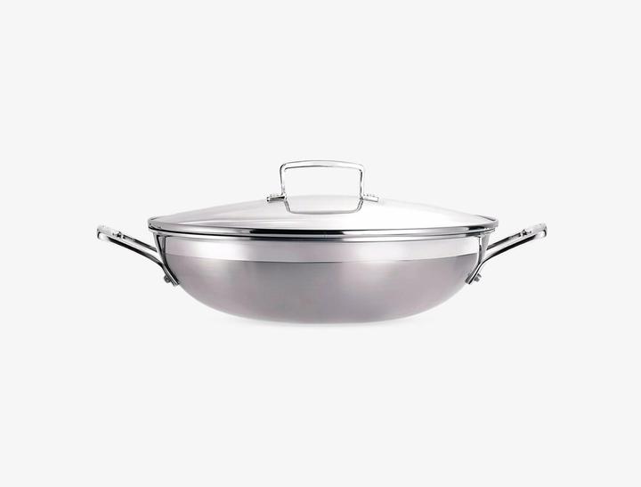 Produktbild Le Creuset Wok (30 cm, Wok Pfanne, Edelstahl)