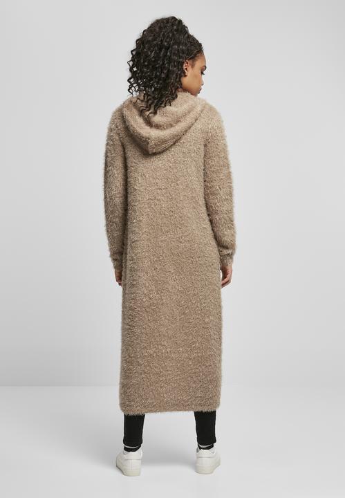 Actual product image Urban Classics Ladies Hooded Feather Cardigan (XL)
