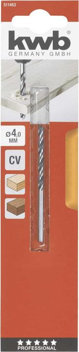 Produktbild kwb CV-Holzbohrer 4,0 mm (4 mm)