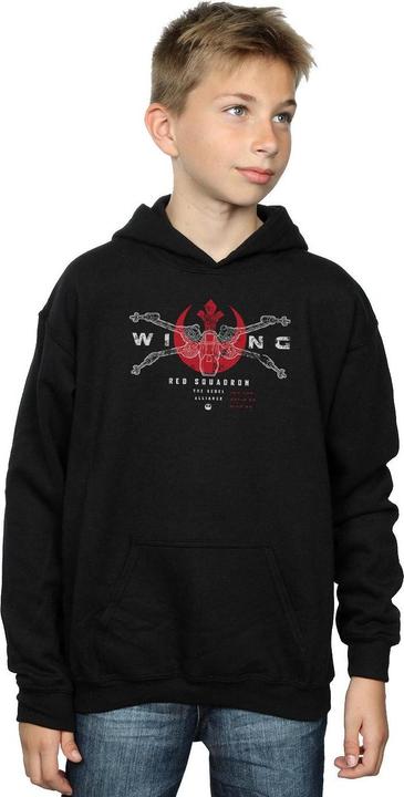 Produktbild Star Wars Rogue One XWing Red Squadron Kapuzenpullover Jungen (152, 158)