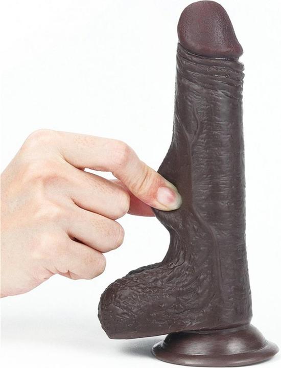 Produktbild Lovetoy Sliding-Skin Dual Layer Dildo 17.5cm
