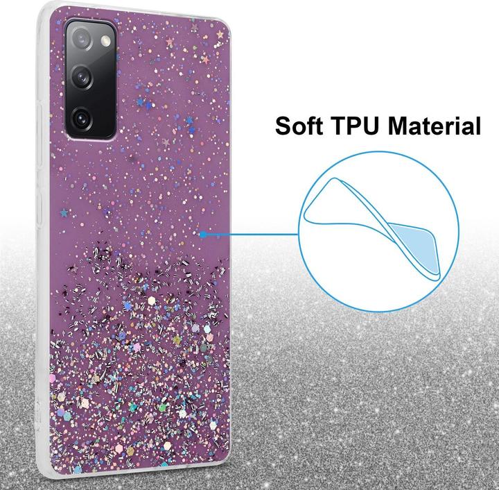 Produktbild Cadorabo TPU Cover funkelnder Glitter (Samsung Galaxy S20 FE)