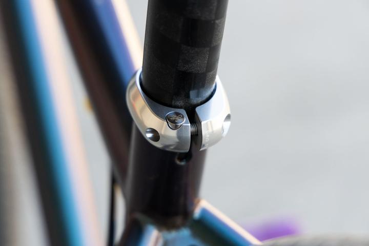 Produktbild Chris King Sattelklemme, 31.8mm, silver