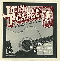 Image du produit John Pearse J. Pearse 1400L Ph.Bronze 12 Str.010/047