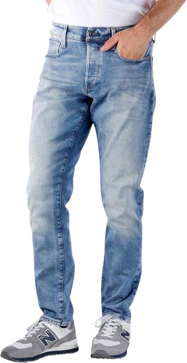 G-Star 3301 Straight Tapered Jeans Elto Stretch indigo aged (W34/L34)