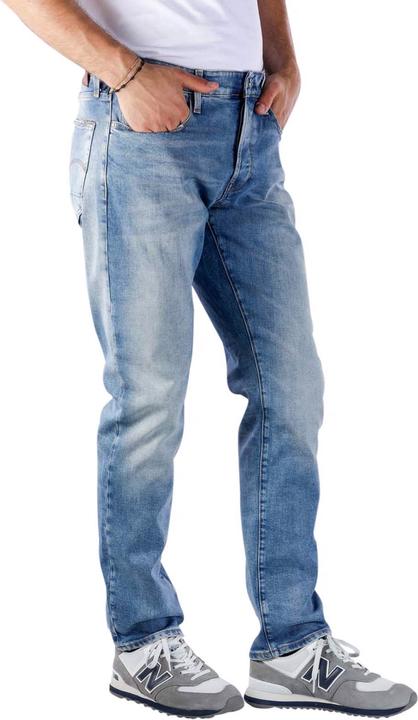 Actual product image G-Star 3301 Straight Tapered Jeans Elto Stretch indigo aged (W36/L34)